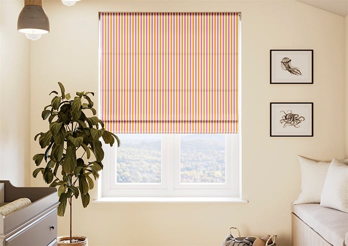 The British Stripe Co. Catherine, Notting Hill No.2 - Roman Blind - Image 3